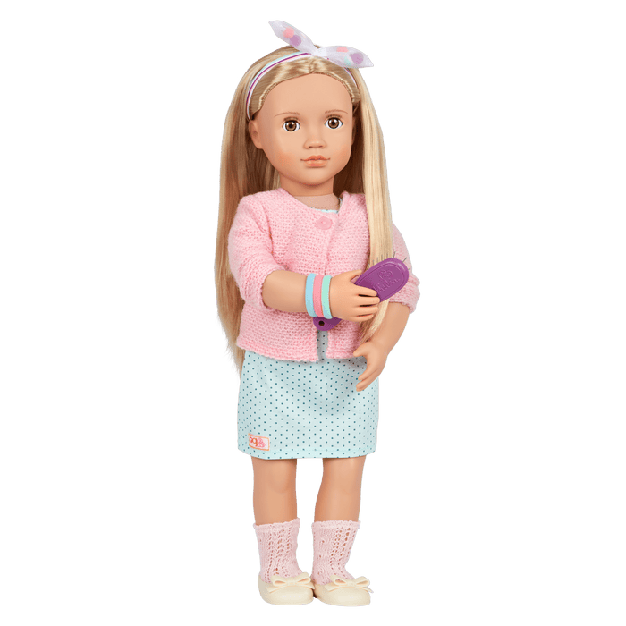 Our Generation Pretty Pom Poms Hair Accessories for 18-inch Dolls