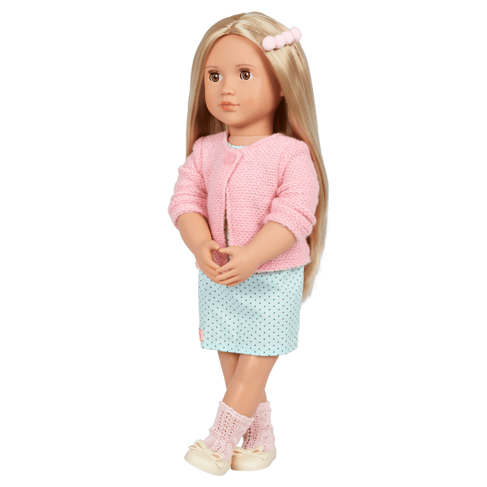 Our Generation Pretty Pom Poms Hair Accessories for 18-inch Dolls