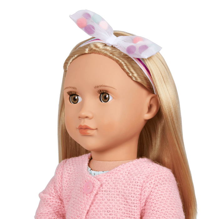 Our Generation Pretty Pom Poms Hair Accessories for 18-inch Dolls