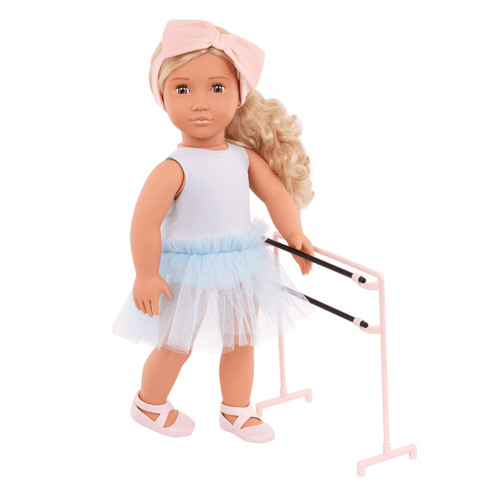 Our Generation 18-inch Doll Prima with ballet outfit and accessories