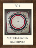 Pro Dart 301 Next Gen Dartboard - Black / Red