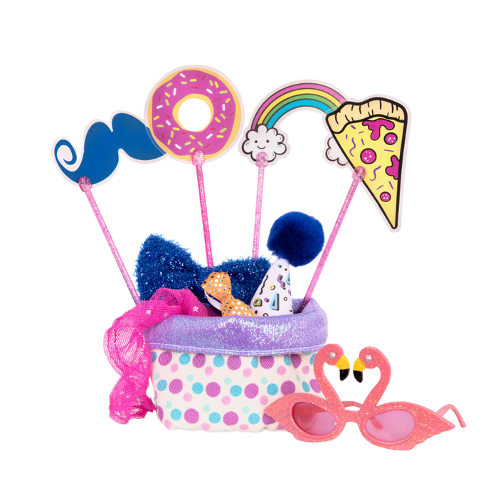 Toy photo booth props