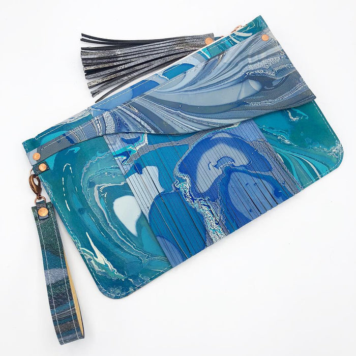 Prussian Flounce Wristlet - No One Alike