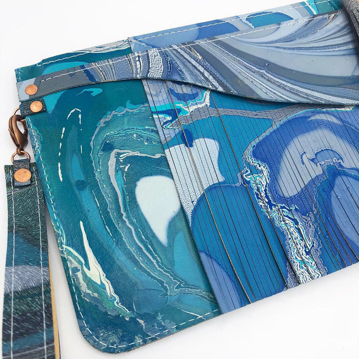Prussian Flounce Wristlet - No One Alike