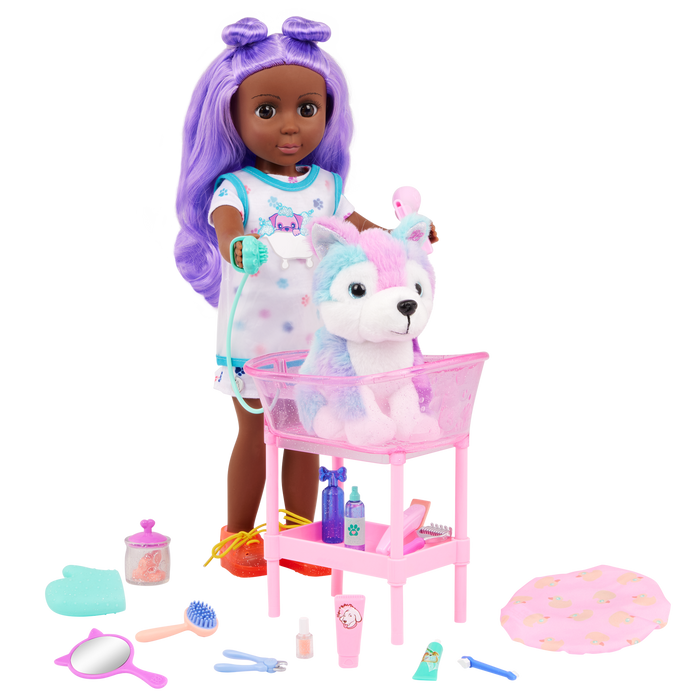 Glitter Girls Puddles and Grooming Set
