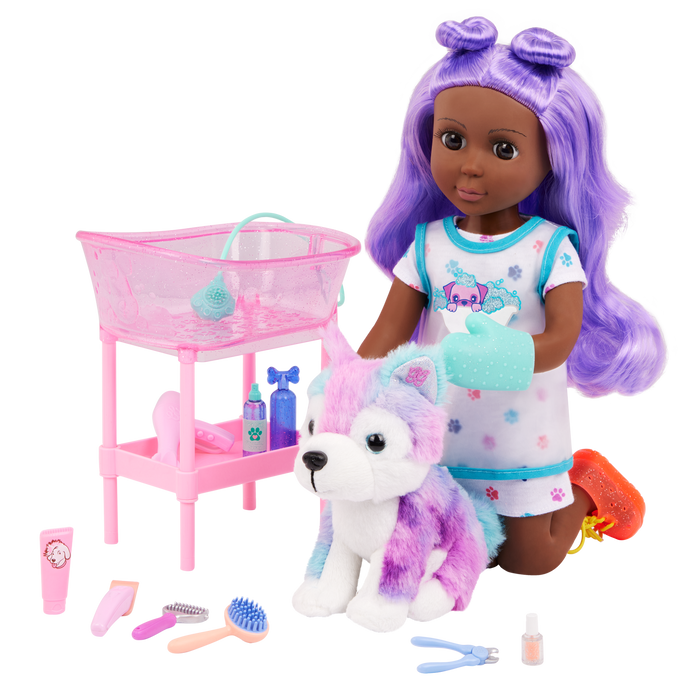 Glitter Girls Puddles and Grooming Set
