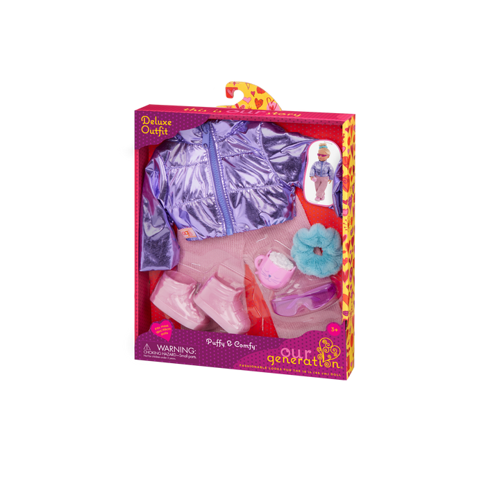 Our Generation Puffy & Comfy Outfit for 18-inch Dolls