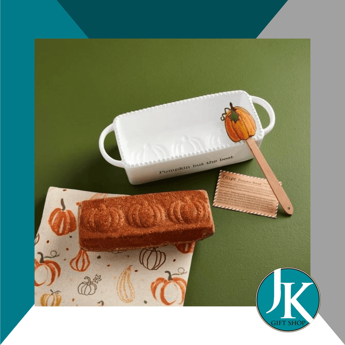 Pumpkin Bread Baker w Spatula Set