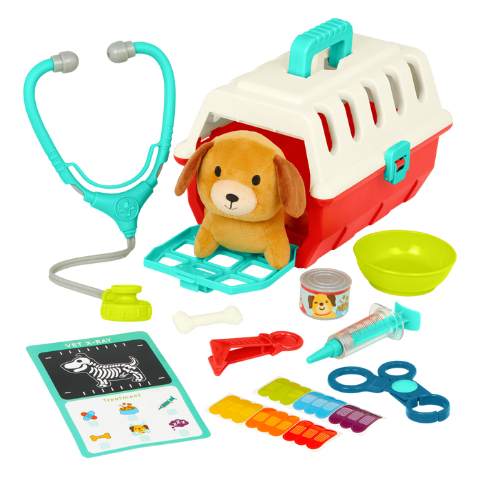 Battat mini vet kit playset for toddlers
