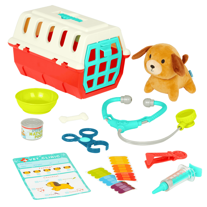 Battat mini vet kit playset for toddlers