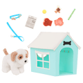 Our Generation Puppy Place Dog House & Pet Set for 18-inch Dolls
