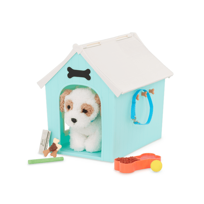 Our Generation Puppy Place Dog House & Pet Set for 18-inch Dolls