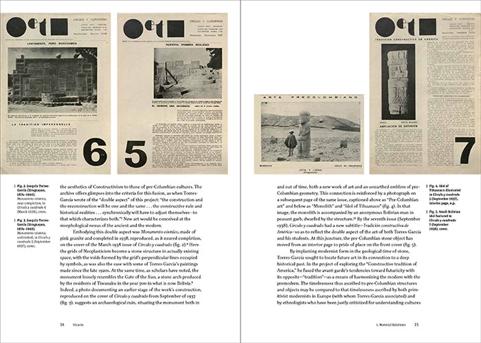 Inside page of 'Purity Is a Myth: The Materiality of Concrete Art from Argentina, Brazil, and Uruguay'.