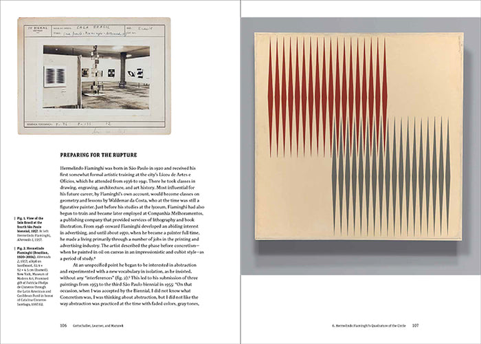 Inside page of 'Purity Is a Myth: The Materiality of Concrete Art from Argentina, Brazil, and Uruguay'.