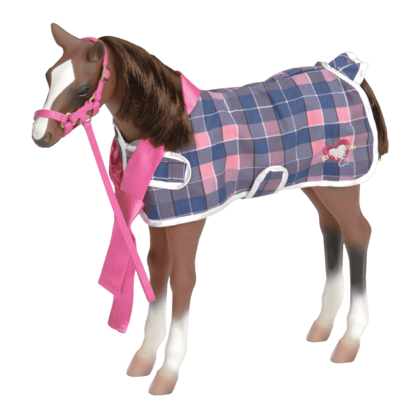 Quarter horse foal figurine
