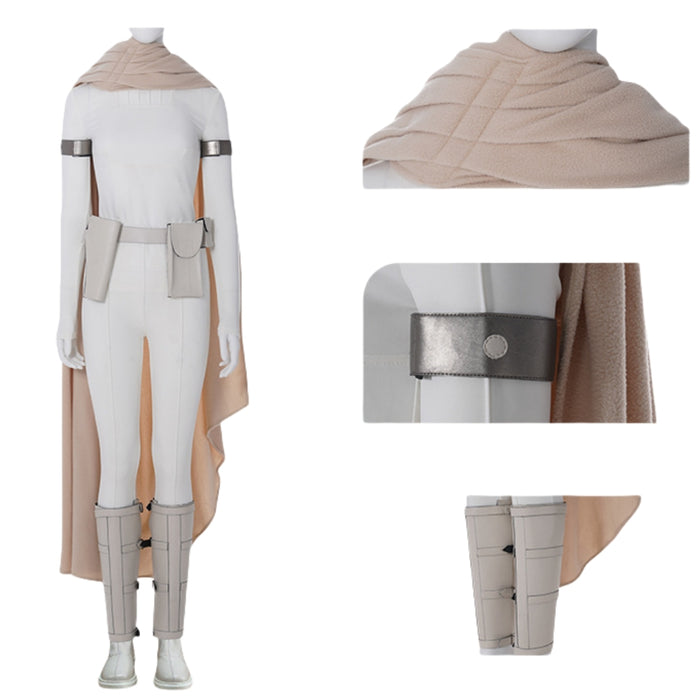 Queen Amidala Costume Outfit - Star Wars Suit - Women Full Set Halloween