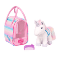 Rainbow Glam Bag & Sparkly Unicorn - Pucci Pups