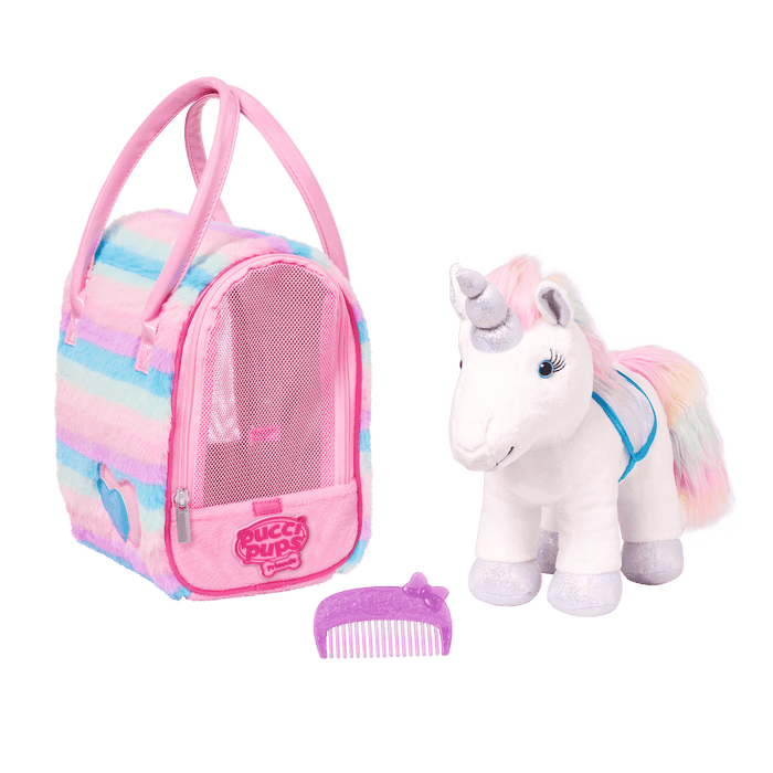 Rainbow Glam Bag & Sparkly Unicorn - Pucci Pups