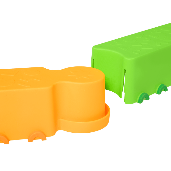Balance Beams in zigzag pattern