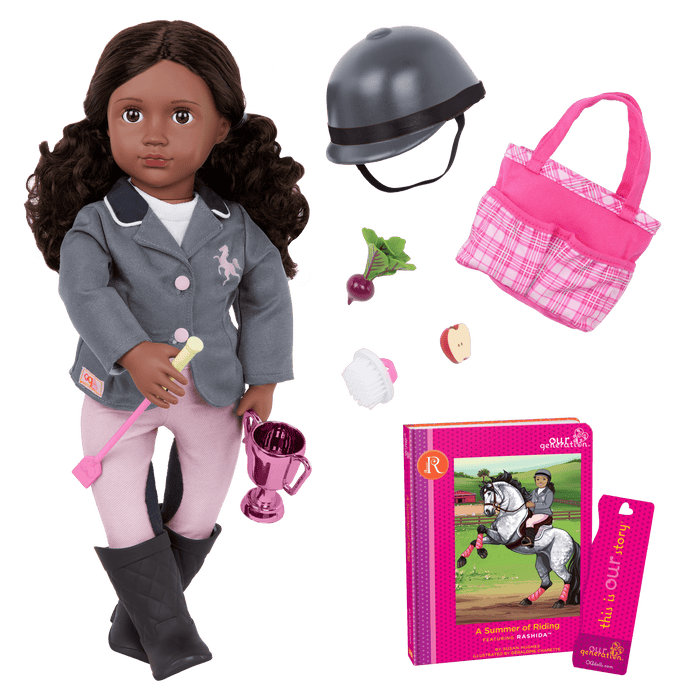 Our Generation Posable 18-inch Equestrian Doll Rashida