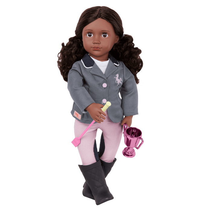 Our Generation Posable 18-inch Equestrian Doll Rashida