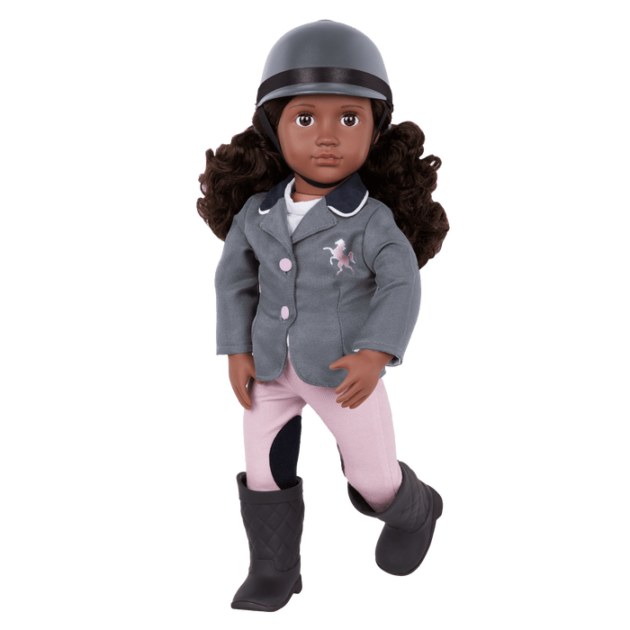 Our Generation Posable 18-inch Equestrian Doll Rashida