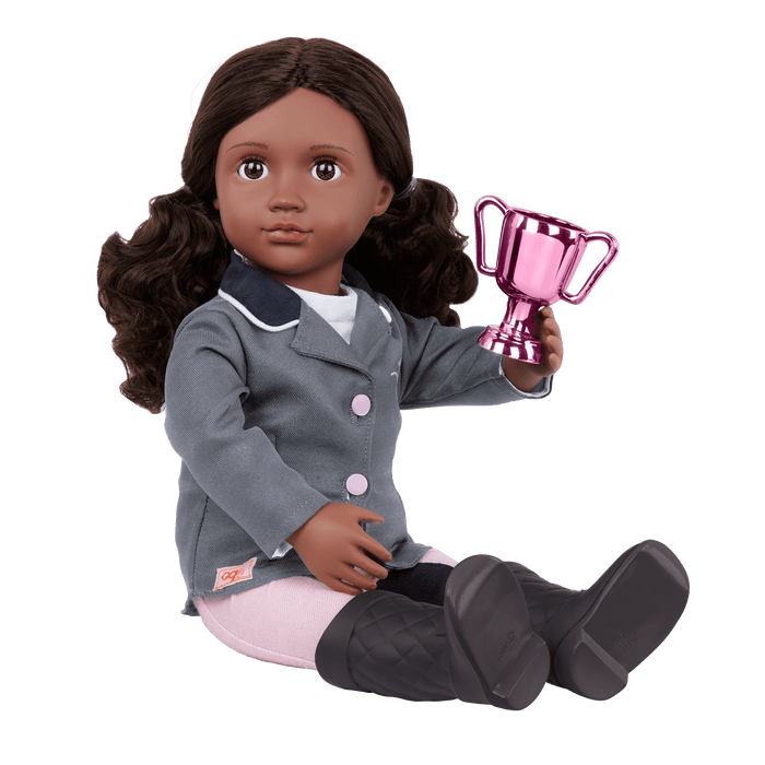 Our Generation Posable 18-inch Equestrian Doll Rashida