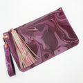 Raspberry Froth Wristlet - No One Alike