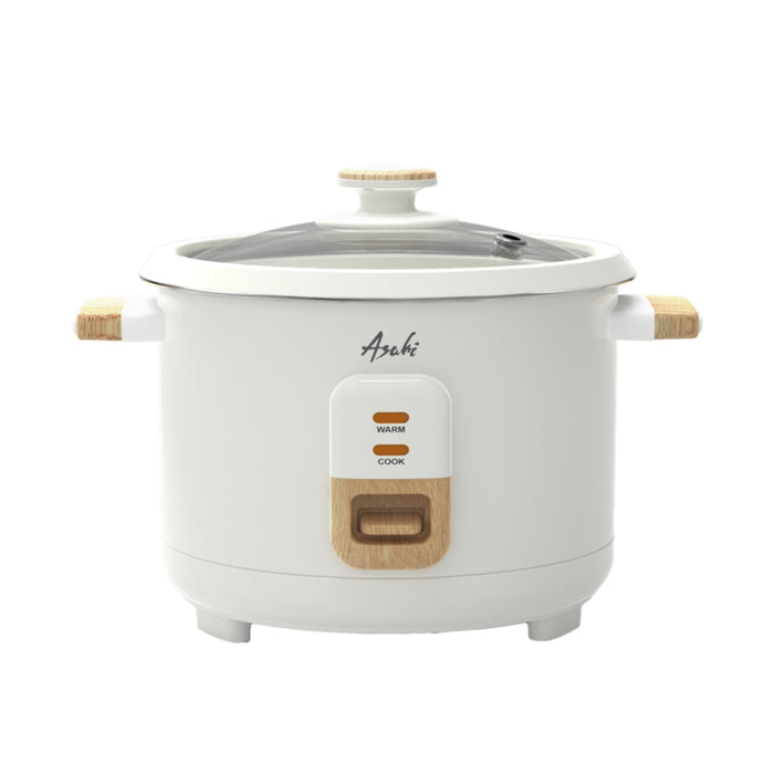 RC-56 ASAHI 1L WOODEN R.COOKER W/ STEAMER