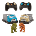 Remote control RC dinosaur bumper cars game 2-player game