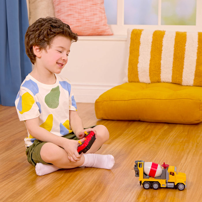 RC Cement Truck, 7 inches - DRIVEN by Battat