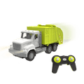 Green toy recycling truck with remote control