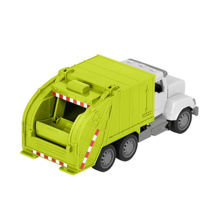 Green toy recycling truck with remote control