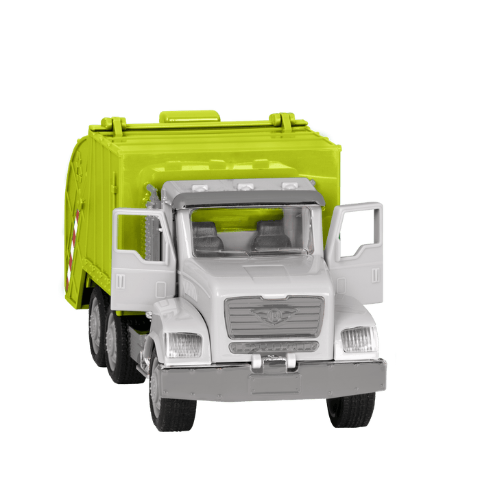 Green toy recycling truck with remote control