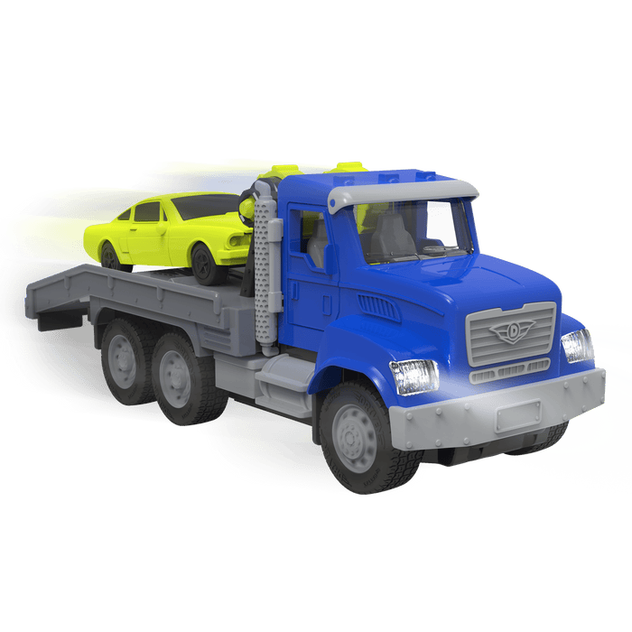 blue tow truck toy for kids with remote control