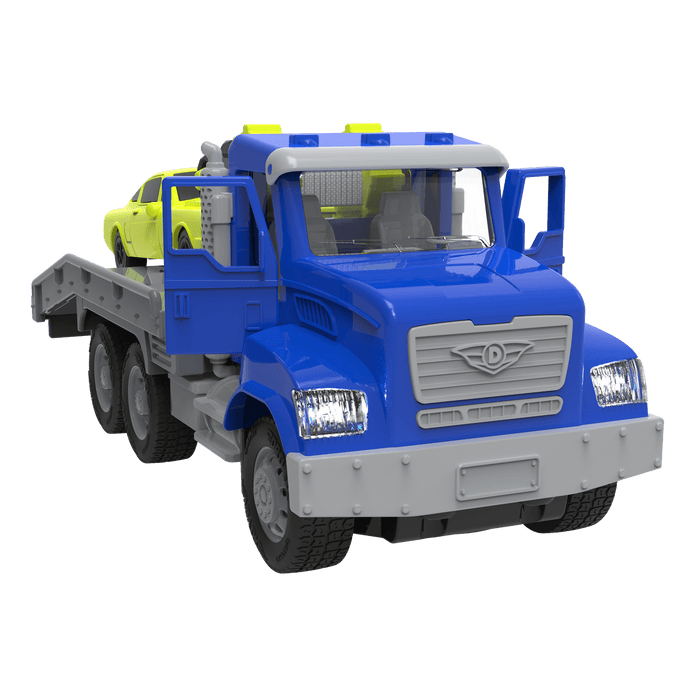 blue tow truck toy for kids with remote control