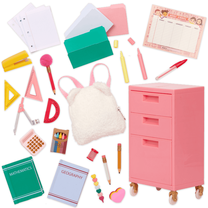 Our Generation Ready, Set, Learn School Accessories for 18" Dolls