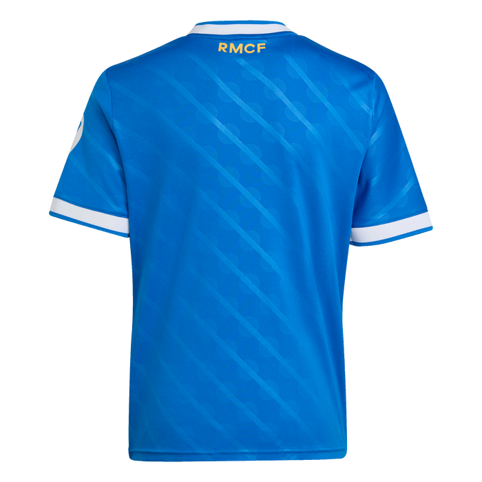 adidas Real Madrid 25/26 Third Soccer Jersey | Blue Bird | Kid's