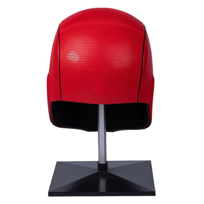 Red Hood Helmet - Textured Painted Resin - Cosplay Mask & Halloween Prop