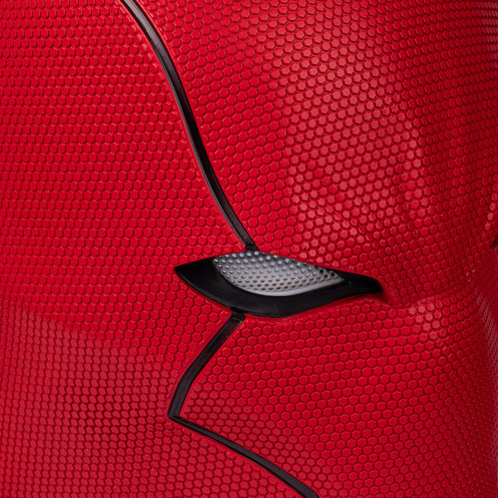 Red Hood Helmet - Textured Painted Resin - Cosplay Mask & Halloween Prop