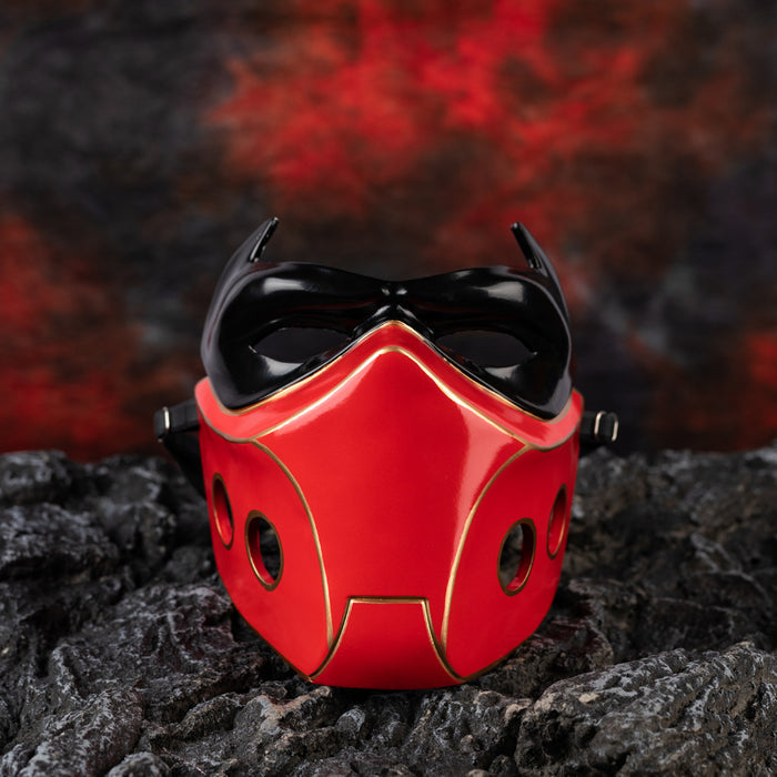 Red Hood Mask - Titan 3 Batman Replica Prop - Adult Halloween Xmas Gift