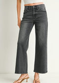 Relaxed Vintage Straight Washed Grey Jeans