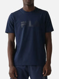 Remera Fila Regular Letter Premium IV Azul Marino