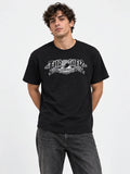 Remera Thrasher Mag Banner Negro — vista principal
