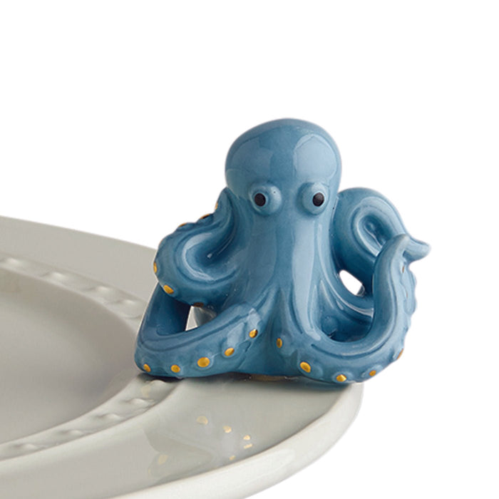 Retired Nora Fleming Mini Octopus A244 Under The Sea