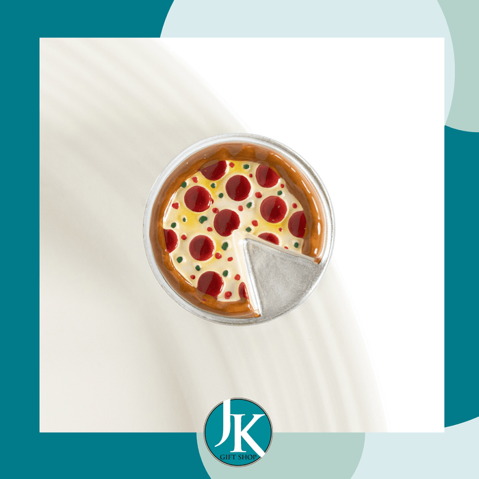 Retired Nora Fleming Mini Pizza A414 Slice Slice Baby