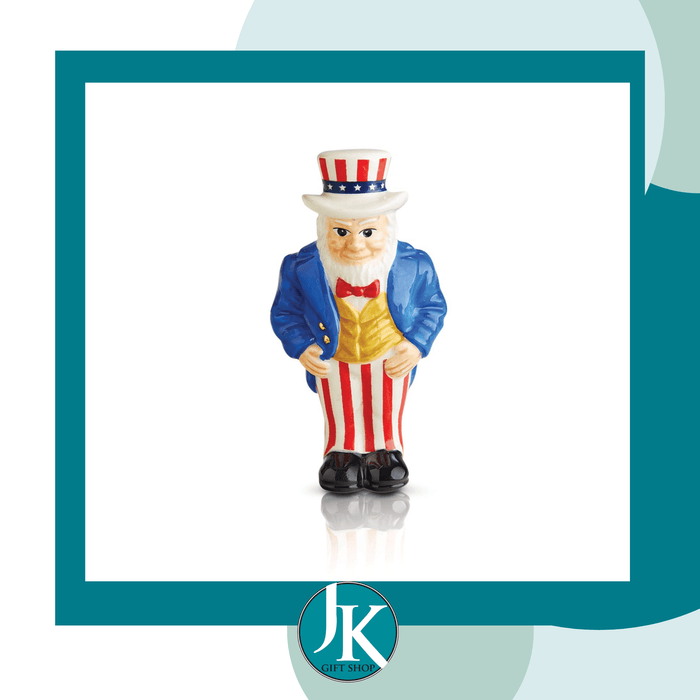 Retired Nora Fleming Mini Uncle Sam A251