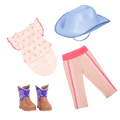 Equestrian outfit for 14-inch doll