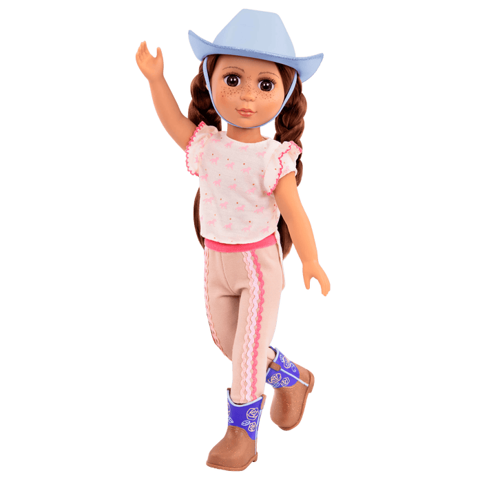 Equestrian outfit for 14-inch doll