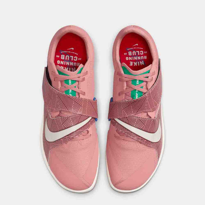 Top view of the Nike Rival Jumping Spikes.